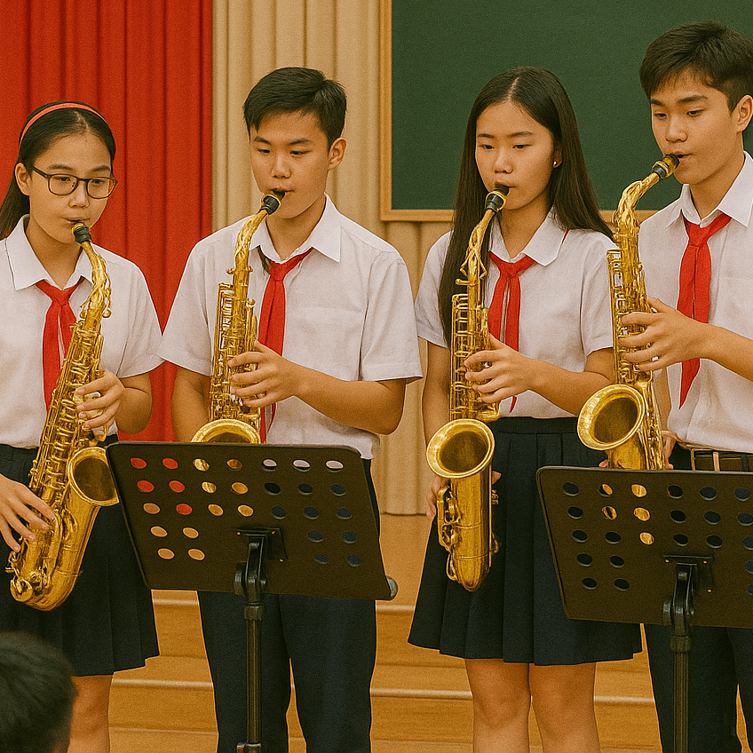 Biểu diễn học viên